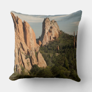 Garden of the Gods Historic Site Throw Pillow