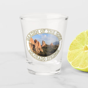 Garden of the Gods in Colorado Springs, Colorado Shot Glass