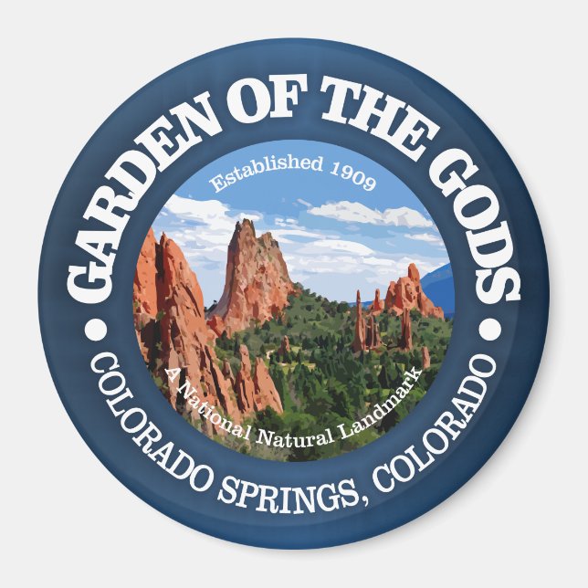 Garden of the Gods Magnet (Front)