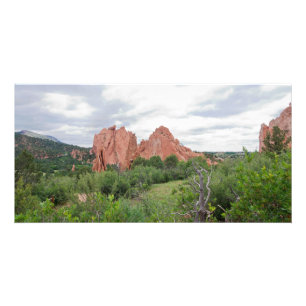 Garden of the Gods Monolith and Plains Card