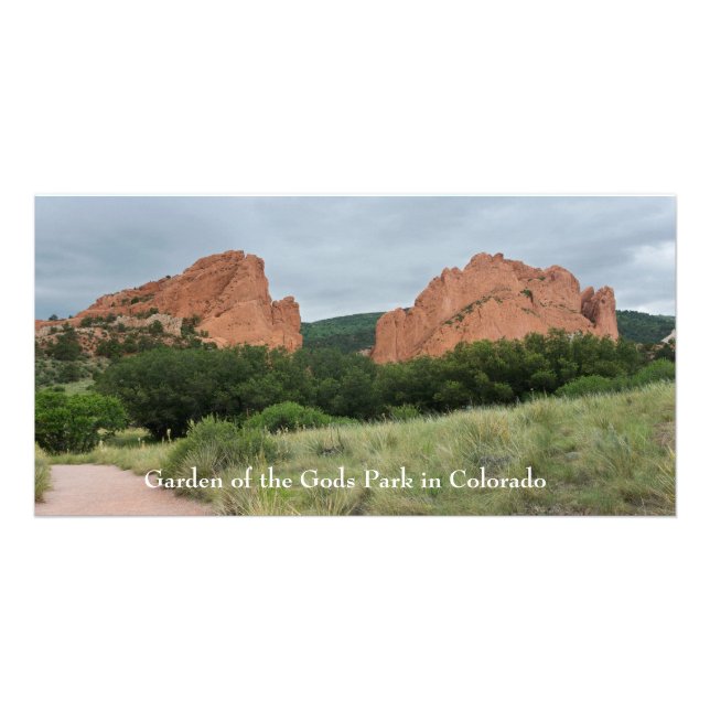 Garden of the Gods Monoliths Along Trail Card (Front)