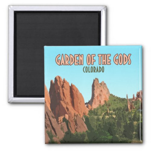 Garden of the Gods Park Colorado Magnet