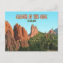 Garden of the Gods Park Colorado Postcard