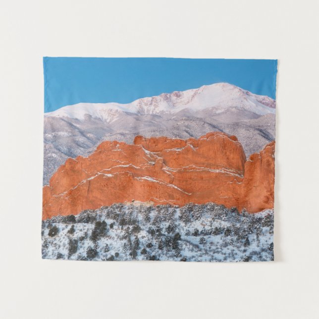 Garden of the Gods | Pikes P[eak, Colorado Tapestry (Front (Horizontal))