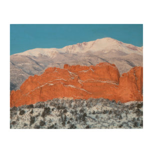 Garden of the Gods   Pikes P[eak, Colorado Wood Wall Art