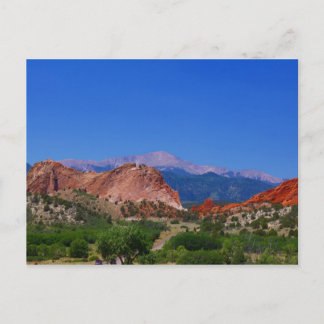 Garden of the Gods Post Card