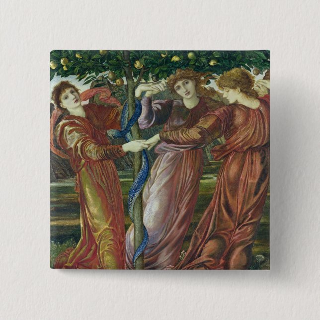 Garden of the Hesperides, 1869-73 Button (Front)
