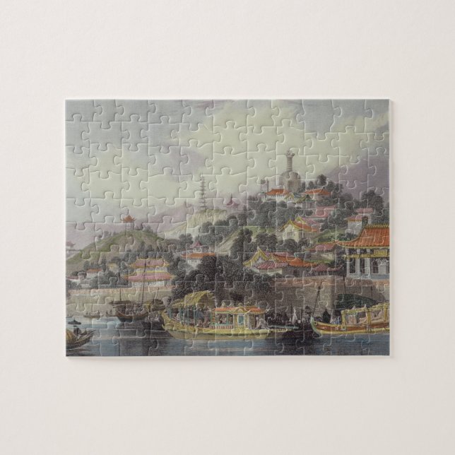 Garden of the Imperial Palace, Peking, from 'China Jigsaw Puzzle (Horizontal)