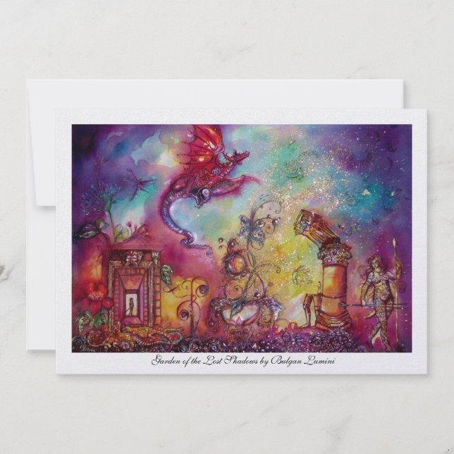 GARDEN OF THE LOST SHADOWS 2 INVITATION (Front)