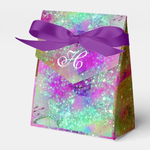 GARDEN OF THE LOST SHADOWS BLUE PURPLE PINK FLORAL FAVOR BOXES