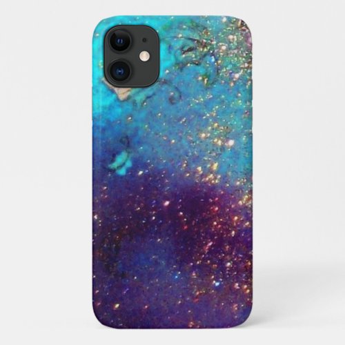 GARDEN OF THE LOST SHADOWS _Blue Turquoise iPhone 11 Case