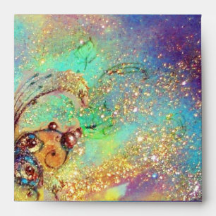 GARDEN OF THE LOST SHADOWS blue yellow red green Envelope