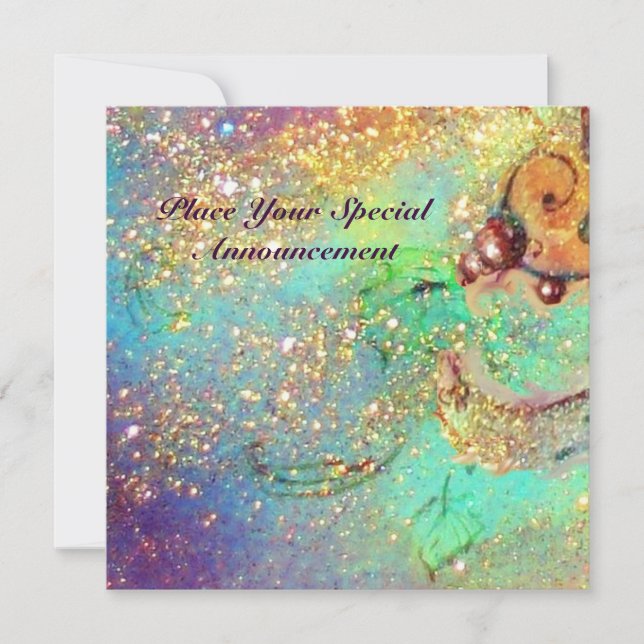 GARDEN OF THE LOST SHADOWS / BUTTERFLY MONOGRAM ANNOUNCEMENT (Front)