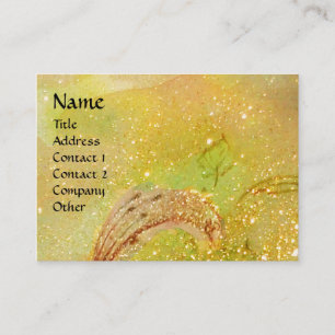 GARDEN OF THE LOST SHADOWS BUTTERFLY MONOGRAM BUSINESS CARD