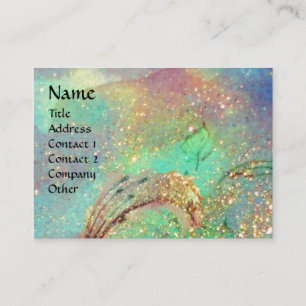 GARDEN OF THE LOST SHADOWS BUTTERFLY MONOGRAM BUSINESS CARD