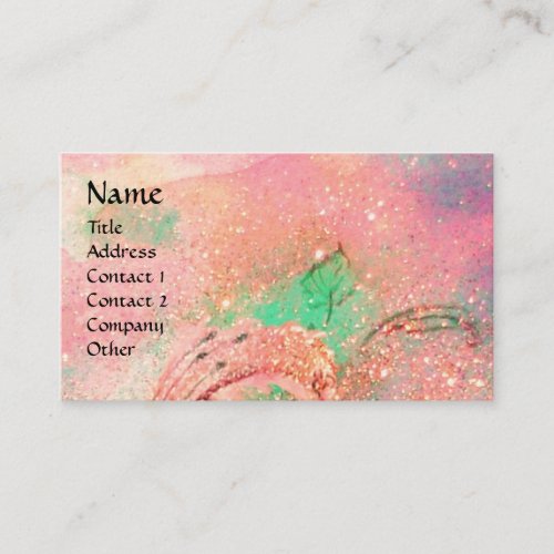 GARDEN OF THE LOST SHADOWS BUTTERFLY MONOGRAM BUSINESS CARD