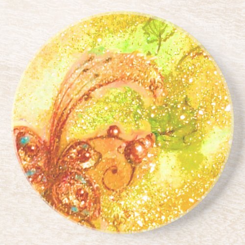 GARDEN OF THE LOST SHADOWS _BUTTERFLY PLANT yellow Coaster