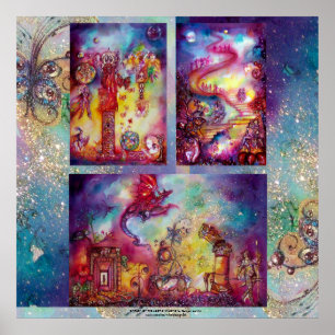 GARDEN OF THE LOST SHADOWS ,colossal size Poster