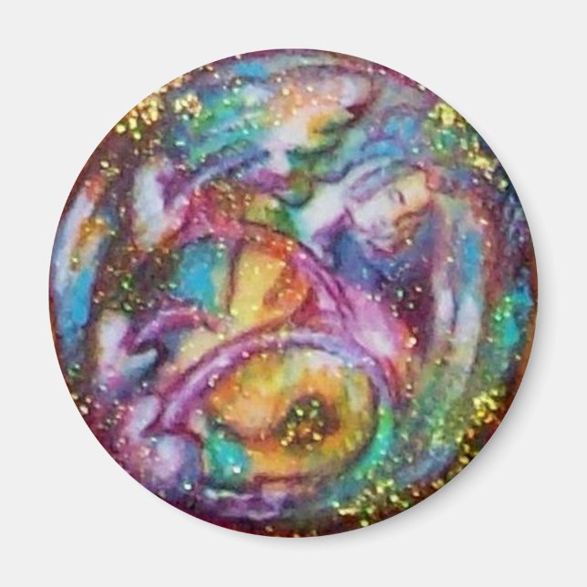 GARDEN OF THE LOST SHADOWS - DREAMING FAERY MAGNET (Front)