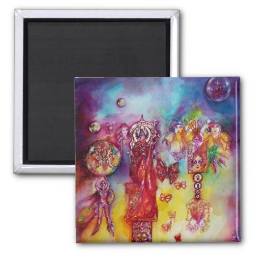 GARDEN OF THE LOST SHADOWS FAERY AND BUTTERFLIES MAGNET