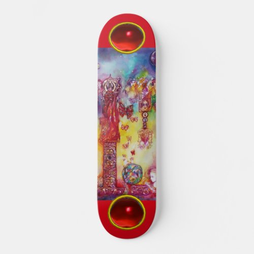 GARDEN OF THE LOST SHADOWS FAERY AND BUTTERFLIES SKATEBOARD
