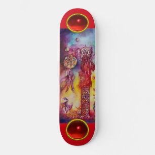 GARDEN OF THE LOST SHADOWS, FAERY AND BUTTERFLIES SKATEBOARD DECK