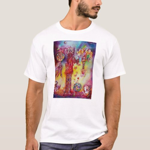 GARDEN OF THE LOST SHADOWS FAERY AND BUTTERFLIES T_Shirt