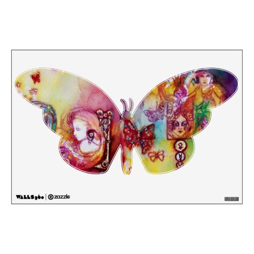 GARDEN OF THE LOST SHADOWS FAERY AND BUTTERFLIES WALL STICKER