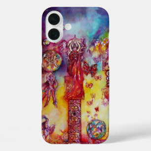 GARDEN OF THE LOST SHADOWS,FAIRIES AND BUTTERFLIES iPhone 16 PLUS CASE