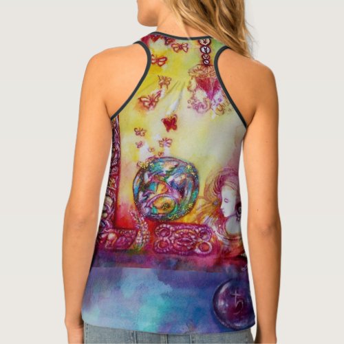 GARDEN OF THE LOST SHADOWSFAIRIES AND BUTTERFLIES TANK TOP