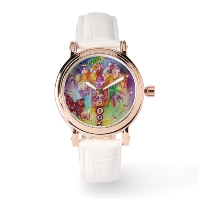 GARDEN OF THE LOST SHADOWS,FAIRIES AND BUTTERFLIES WATCH (Front)