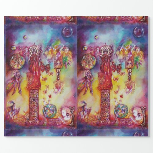 GARDEN OF THE LOST SHADOWSFAIRIES AND BUTTERFLIES WRAPPING PAPER