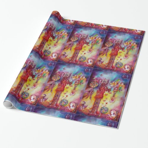 GARDEN OF THE LOST SHADOWSFAIRIES AND BUTTERFLIES WRAPPING PAPER