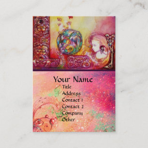 GARDEN OF THE LOST SHADOWS - FAIRY AND BUTTERFLIES BUSINESS CARD