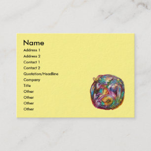 GARDEN OF THE LOST SHADOWS / FAIRY AND BUTTERFLIES BUSINESS CARD