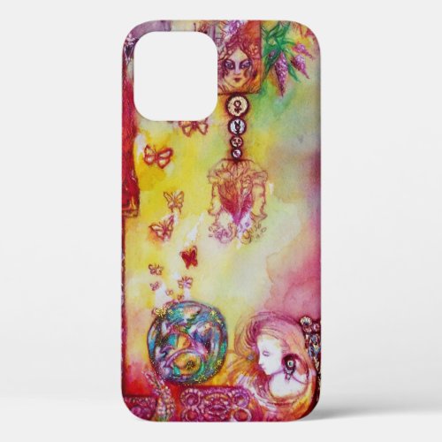 GARDEN OF THE LOST SHADOWS  FAIRY AND BUTTERFLIES iPhone 12 CASE