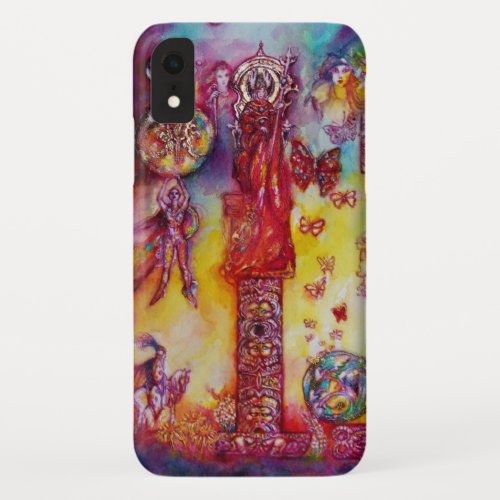 GARDEN OF THE LOST SHADOWS  FAIRY AND BUTTERFLIES iPhone XR CASE