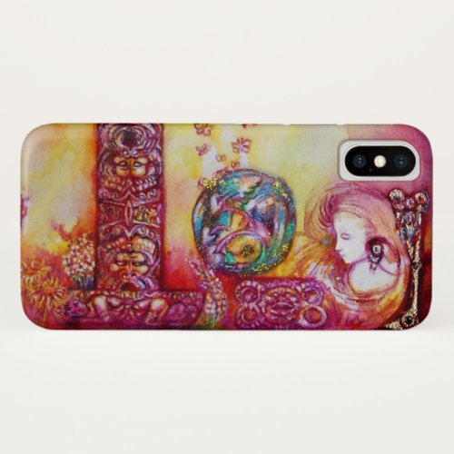 GARDEN OF THE LOST SHADOWS  FAIRY AND BUTTERFLIES iPhone X CASE