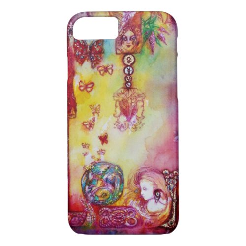GARDEN OF THE LOST SHADOWS  FAIRY AND BUTTERFLIES iPhone 87 CASE