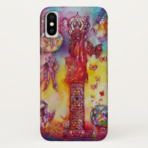 GARDEN OF THE LOST SHADOWS  FAIRY AND BUTTERFLIES iPhone X CASE