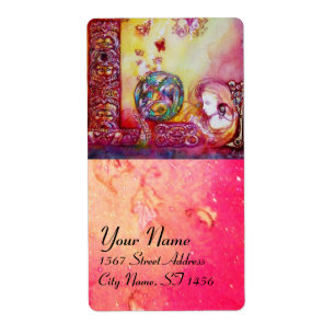 GARDEN OF THE LOST SHADOWS / FAIRY AND BUTTERFLIES LABEL