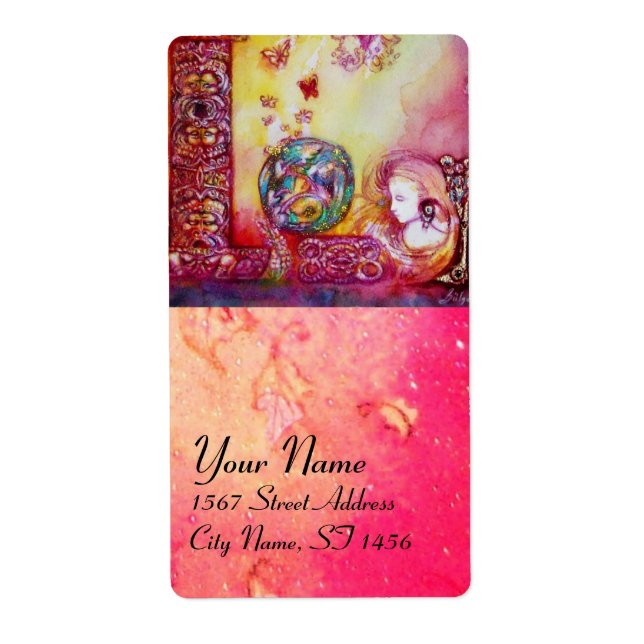 GARDEN OF THE LOST SHADOWS / FAIRY AND BUTTERFLIES LABEL (Front)