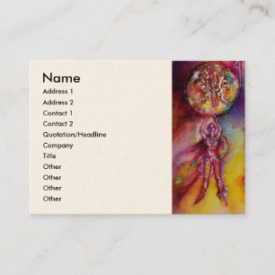 GARDEN OF THE LOST SHADOWS -FAIRY AND BUTTERLIES BUSINESS CARD