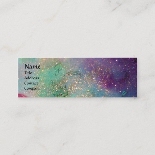 GARDEN OF THE LOST SHADOWS -FAIRY AND MAGIC BUBBLE BUSINESS CARD TEMPLATES