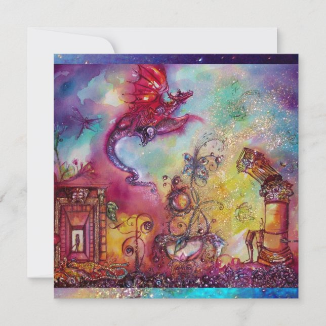 GARDEN OF THE LOST SHADOWS -FLYING RED DRAGON ANNOUNCEMENT (Front)