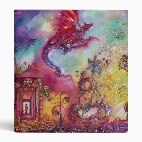 GARDEN OF THE LOST SHADOWS _FLYING RED DRAGON BINDER