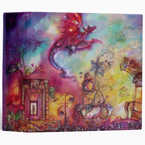 GARDEN OF THE LOST SHADOWS _FLYING RED DRAGON BINDER
