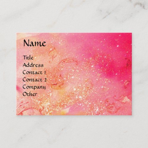 GARDEN OF THE LOST SHADOWS  FLYING RED DRAGON BUSINESS CARD