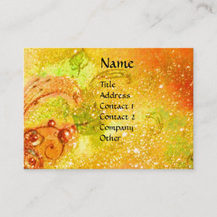 GARDEN OF THE LOST SHADOWS - FLYING RED DRAGON BUSINESS CARD