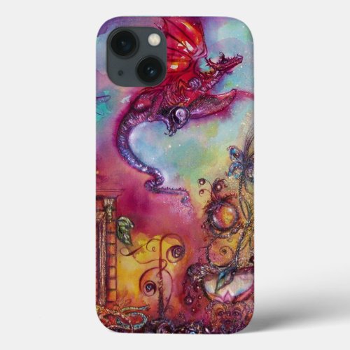 GARDEN OF THE LOST SHADOWS   FLYING RED DRAGON iPhone 13 CASE